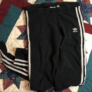 Adidas Trefoil Black Leggings